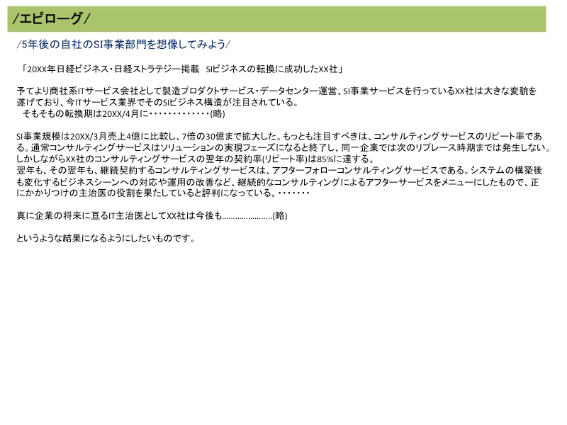 Ace-Consultingが提唱するSI事業の構造転換21